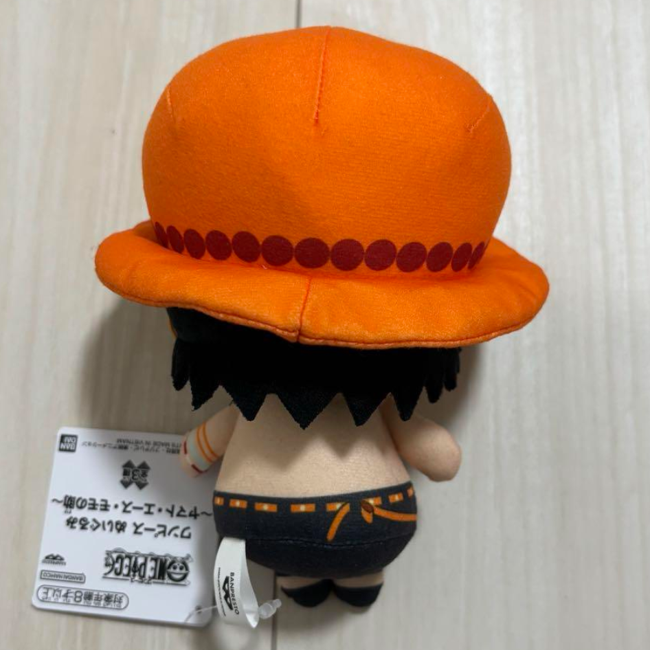 Bandai One Piece Plush Doll Wa no Kuni Country Portgas D Ace