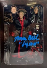 Tobin Bell autographed signed inscribed action figure JSA COA Saw Jigsaw