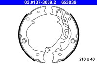 Handbremsbacken KIA Carnival 2.2-2.9 Crdi 06-15