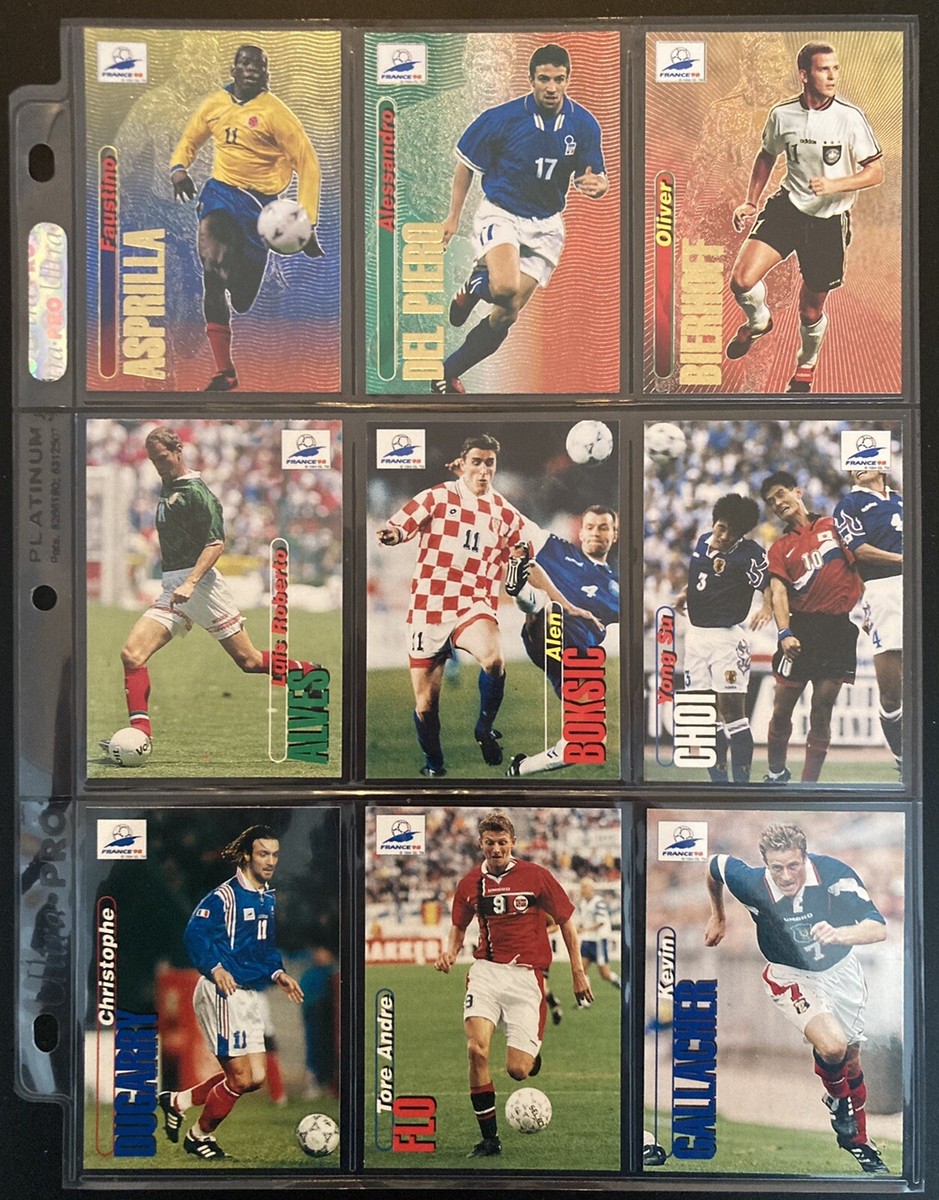 1998 PANINI WORLD CUP France 98 Soccer Football 100 Card Complete