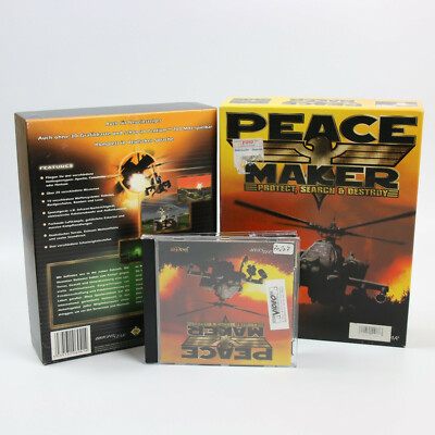 PC CD DVD Big Box Eurobox Peace Maker Protect Search and Destroy