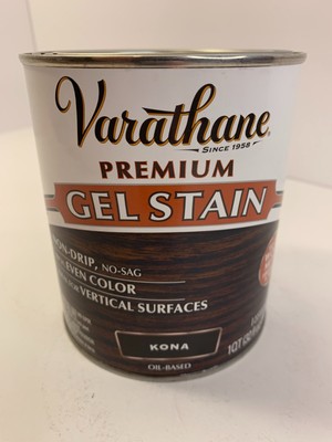 Varathane 358174 Premium Gel Stain, Quart, Kona (Pack of 1)