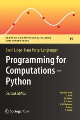 Programming for Computations - Python: A Gentle Introduction to Numerical: Used
