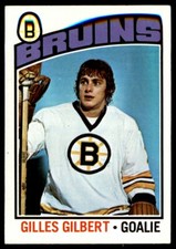 1976-77 Topps Gilles Gilbert Boston Bruins #255
