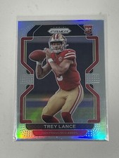 2021 Panini Prizm Variations Silver #V-333 Trey Lance RC San Francisco 49ers