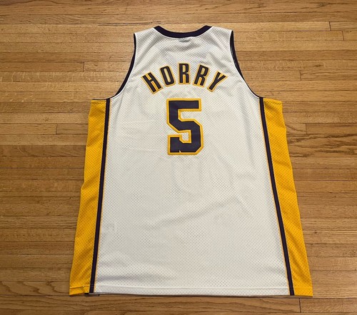 Los Angeles Lakers Robert Horry Nike Swingman Jersey Mens XXL EUC White NBA - Picture 6 of 14