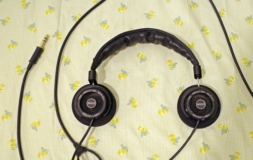 Grado headphones SR325 vintage with hp1000 drivers aftermarket leather head  band | eBay