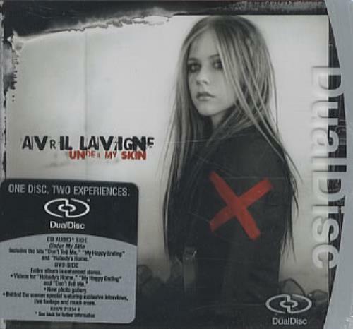 Avril Lavigne - Under My Skin 2005 EU Dualdisc CD New Sealed - Foto 1 di 1