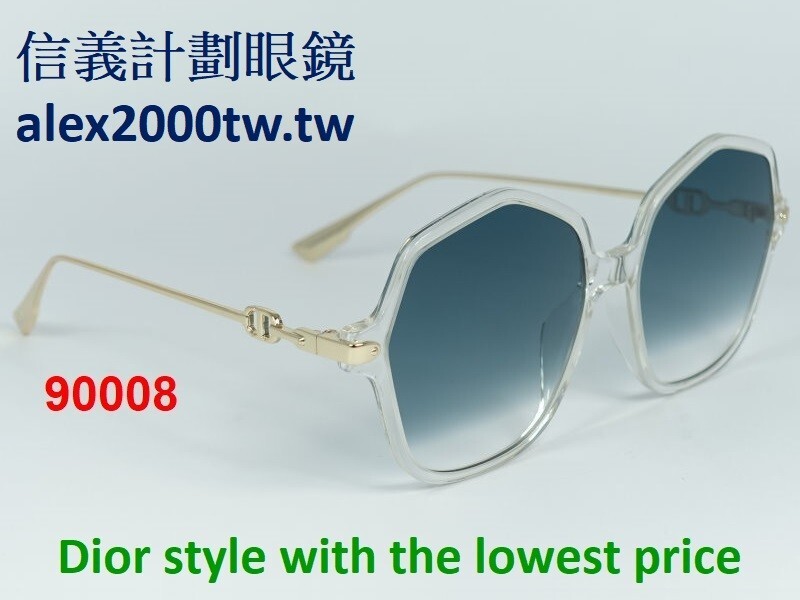 WT round rectangular optical frame sunglasses not… - image 11