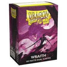 Dragon Shields: (100 Sleeves) Standard Matte Dual Wraith Arcane Tinman ATM15056