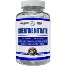 HI-TECH PHARMACEUTICALS CREATINE NITRATE 120 Tablets Mass Strength Power Output