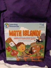 Learning Resources Math Island Addition  Subtraction Game Elementary Math NEW S