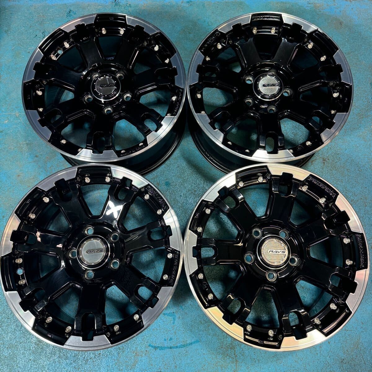 RAYS Daytona FDX F7 Set of 4 16 Inch Wheels Delica D5 Extra