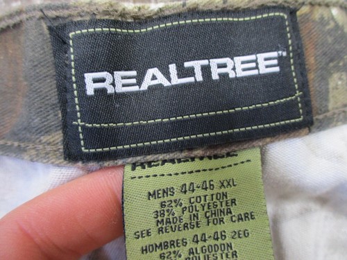 Realtree Camo Pants Mens 2XL Cargo Hunting Tactical 5221-RT Cinch Hem 44x32 - Picture 12 of 14