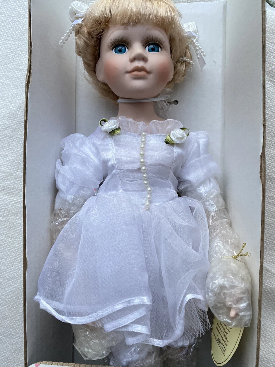 Emerald Collection Porcelain Doll With Stand, Carlotta, Artist Edition, No  16029 | eBay