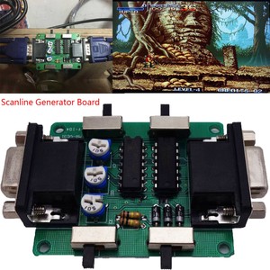 Retro Games Arcade Aeœºa A A Scanline A C µaeœºae Vga E Zaez Ae Ebay