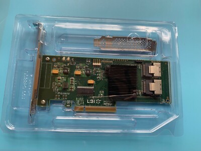 LSI Internal SAS SATA 9211-8i 6Gbps 8 Ports HBA PCI-E RAID Controller Card