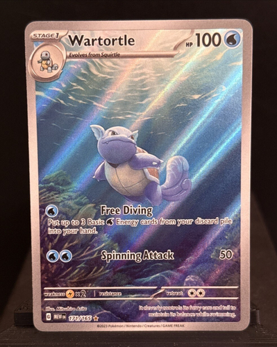 Wartortle 171/165 - S&V 151 - Special Illustration Rare SIR - Pokemon TCG NM/M