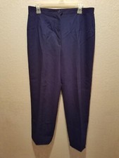 vtg ULTIMATE FIT woens dress slacks dark blue size 16