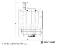 Blue Print Kraftstofffilter Leitungsfilter FüR Hyundai I30 Kombi 1.6 Crdi KIA
