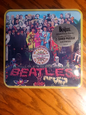 BRAND NEW SEALED The Beatles Album Cover 2-Sided 300 Piece Sgt Pepper Puzzle