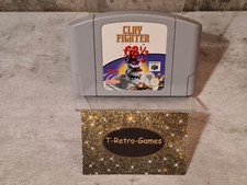 ebay® Auktion 395348283600 | N64 Nintendo 64 Clay Fighter 63 1/3 Modul EUR Thumbnail of ebay® auction 395348283600 | N64 Nintendo 64 Clay Fighter 63 1/3 Modul EUR