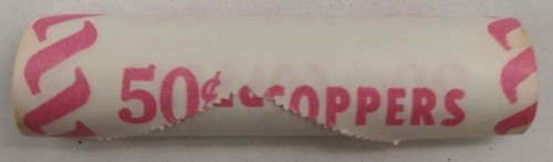 1979 Canadian Penny CIBC Bank Machine Roll White Paper Red (50 ct) #25 - Picture 3 of 3