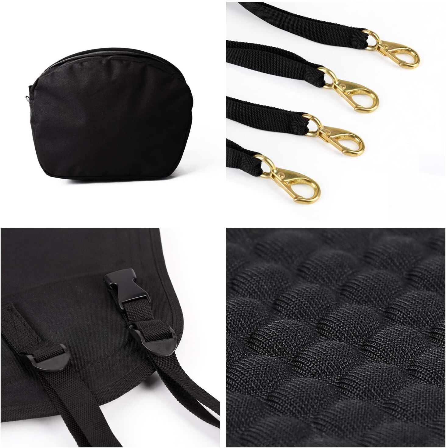 Kayak Seat Paddle Board Chair Padded Cushion w/ Back Support for Canoe SUP Kayak