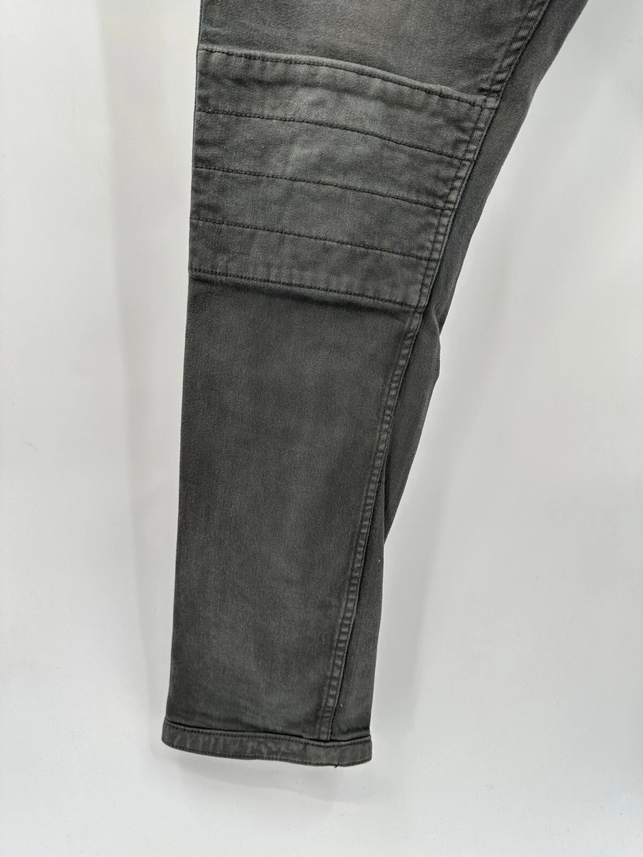Biker cut jeans clearance