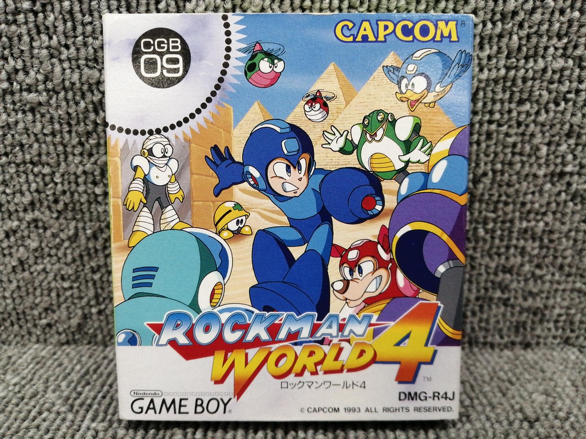 ゲームボーイ ソフト ロックマンワールド4(ROCKMAN WORLD 4