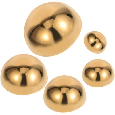  5pcs Gazing Balls Garden Hemisphere Garden Gazing Hemisphere Ball Garden