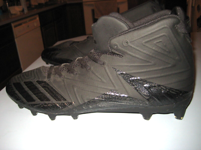 Adidas Freak X Carbon Mid Black Football Cleats BW0866 Men display picture 3
