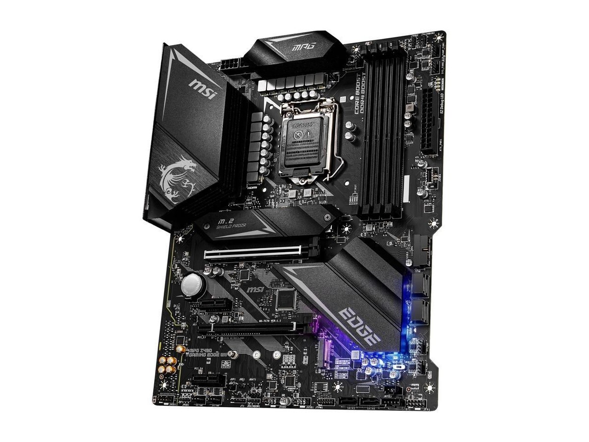 通電確認済だけ　MSI MPG Z490 Amazon.com: MSI MPG Gaming Edge Intel Z490 LGA 1200 ATX DDR4