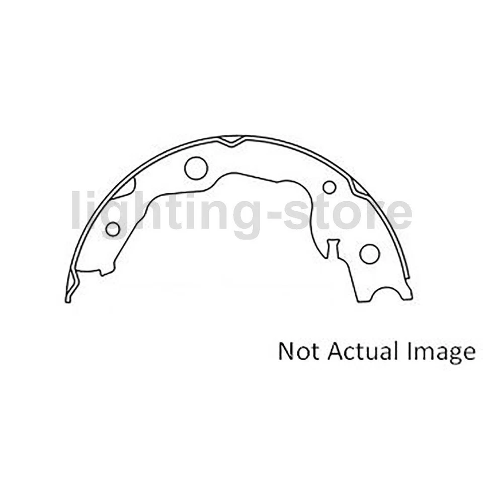 Kit de 2 herrajes de freno de estacionamiento trasero para Nissan Rogue 2009 2008 Foto 3 de 4