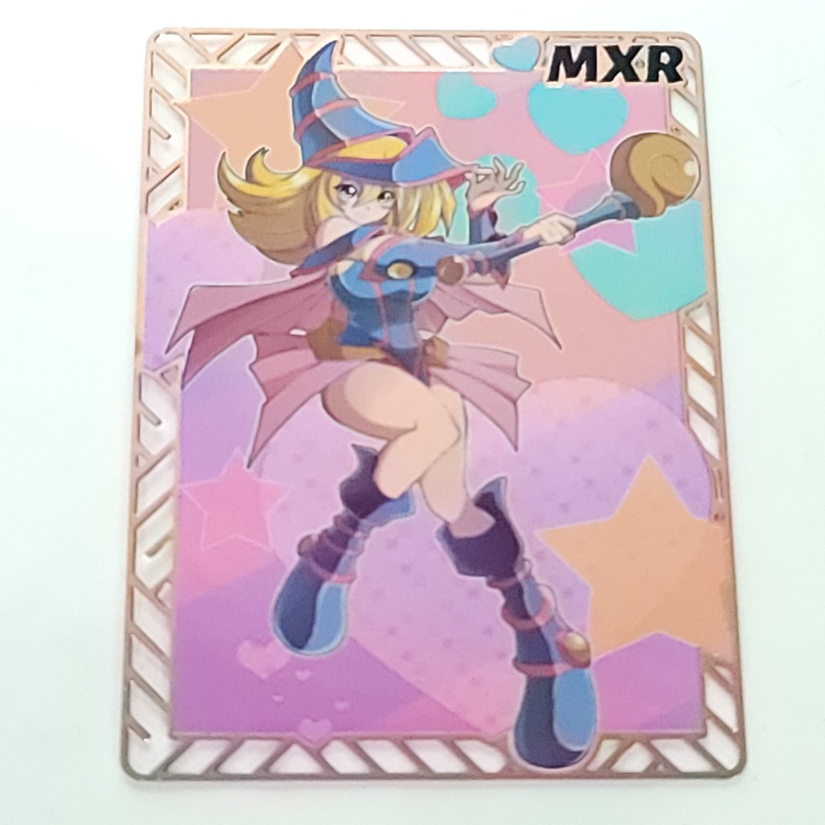 Dark Magician Girl Yugioh MXR Serialized #044/200 Metal Card | eBay