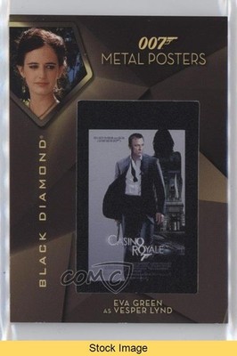 2025 Upper Deck James Bond Black Diamond Eva Green as Vesper Lynd READ 02aj