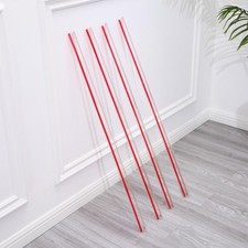 Gaahing 4pc Clear L-Shaped Corner Guards Peel Stick Wall Protector 3.9ft