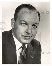 1963 Press Photo Robert W. Sarnoff, Chairman of the Board for NBC - pip32708