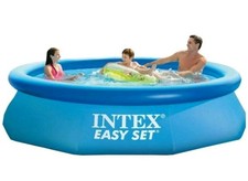 INTEX28141EH Easy Set 13ft x 30in Inflatable Pool Set Filter Pump & Accessories