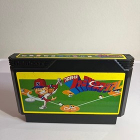 FC Pro Baseball Family Stadium Famicom Software NAMCOT Nintendo Japan NES 6a