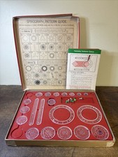 Vintage Kenner Spirograph No 401 Drawing Set Incomplete Original Box Parts