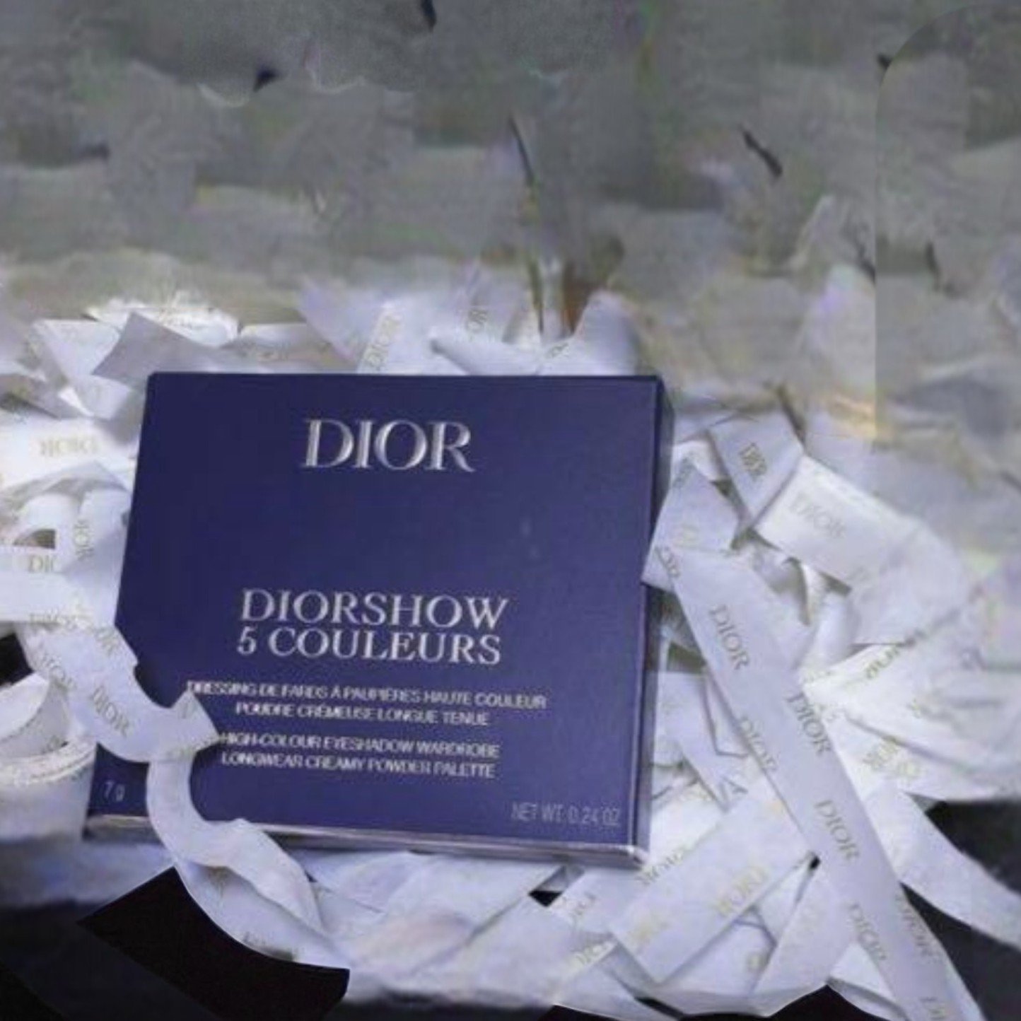 Dior 803 Sank Krue Rose Du Soir Eyeshadow Palette with Gift Card