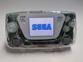 🔥 SEGA Game Gear VA1⚡Crystal Clear Shell 💨 3.3&rdquo; LCD 🔋 USB-C 6200mAh 🎧 Stereo