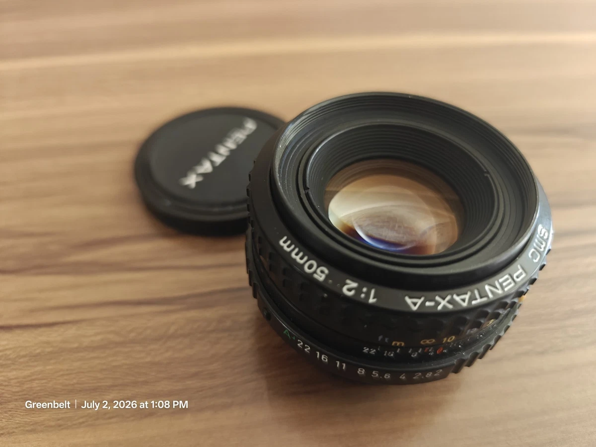 PENTAX A 50mm Camera Lenses for sale | eBay