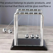 Newton  s Cradle Steel Balance Balls Physics Pendulum Desk Toy Stress Relief Deco
