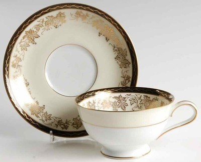 Noritake Bordeaux Cup & Saucer 421060