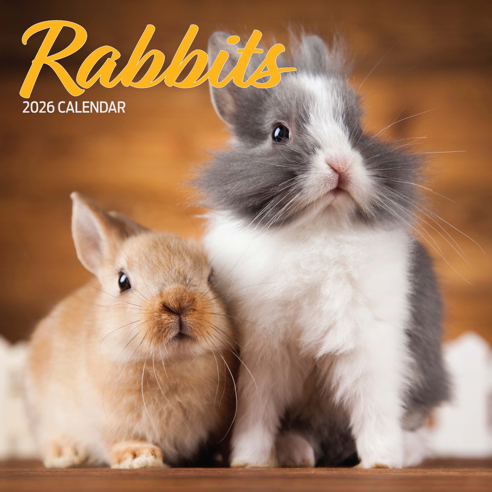 Rabbits 2026 Traditional Calendar