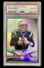 2014 topps platinum #77 tom brady; base GEM refractor insert PSA 10