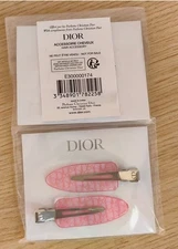 Backstage Pink Hair Clips Get Ready 2 Piece Set Novelty GWP NEW