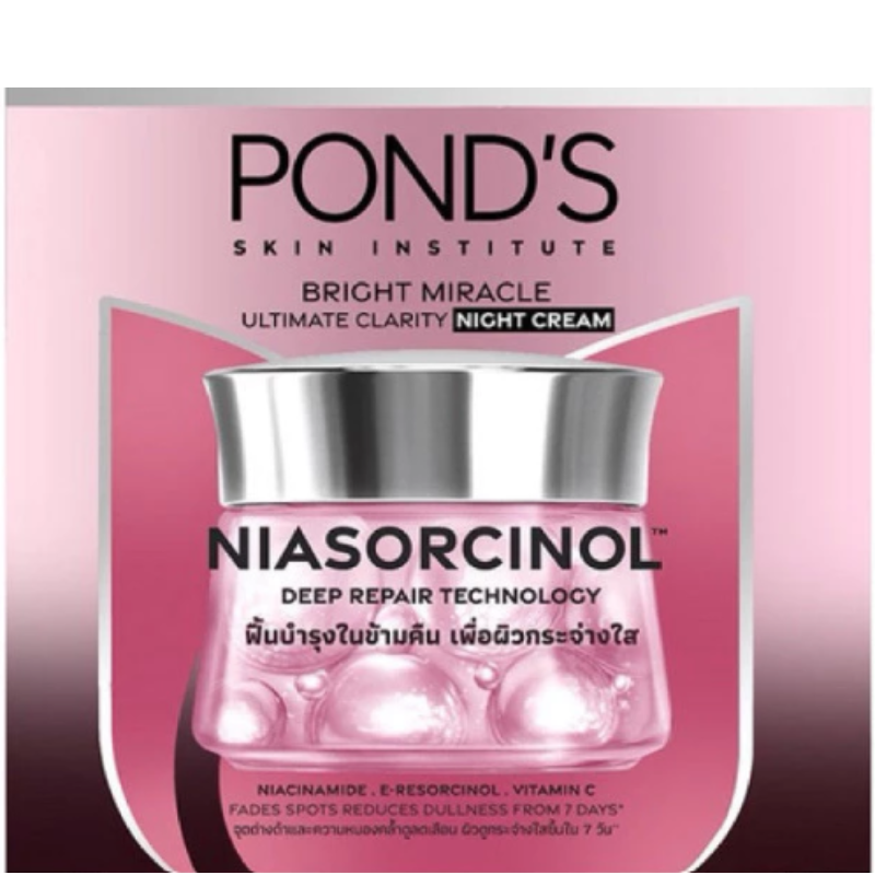 Pond's White Bright Beauty Serum Night Cream Skincare Face Vitamin